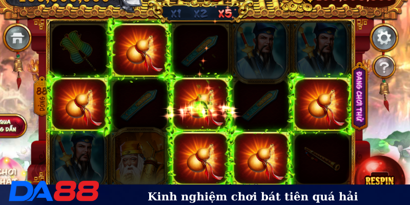 Kinh nghiệm chơi bát tiên quá hải