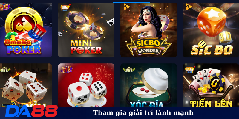 Tham gia giải trí lành mạnh