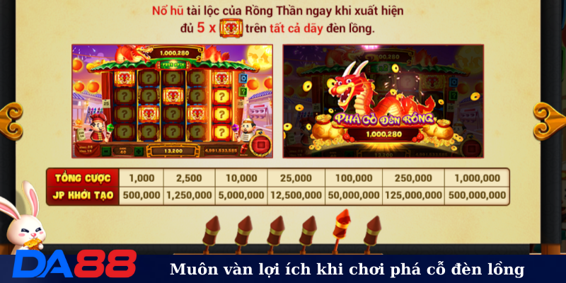 Muôn vàn lợi ích khi chơi phá cỗ đèn rồng
